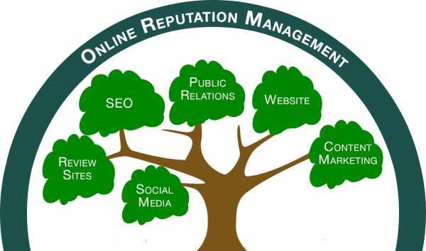 Online Reputation Management Tree Graphic